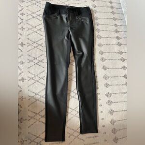 Mossimo Black Faux Leather Skinny Pants